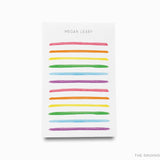 Bright Rainbow Notepad