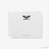 Personalized Captain Colonel Military Flat Notes