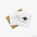 Personalized Class of Graduation Greeting Cards
