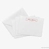 Personalized Couples Flat Notes