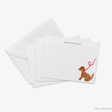 Personalized Dog Lover Flat Notes