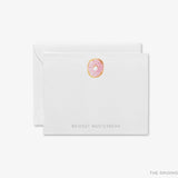 Personalized Donut Flat Notes