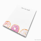 Personalized Donut Notepad
