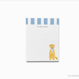 Personalized Golden Retriever Notepad