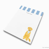 Personalized Golden Retriever Notepad