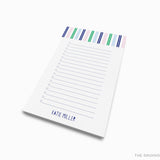 Happy Stripe Gingham Notepad