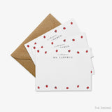 Personalized Ladybug Flat Notes