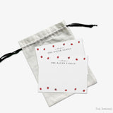 Personalized Ladybug Flat Notes