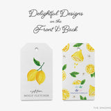 Personalized Lemon Gift Tags