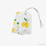 Personalized Lemon Gift Tags