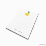 Personalized Lemon Notepad