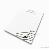 Personalized Music Lovers Notepad