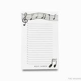 Personalized Music Lovers Notepad