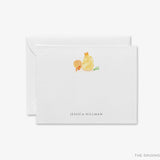 Personalized Peach Bellini Cocktail Flat Notes