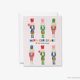 Personalized Pink Nutcracker Christmas Cards