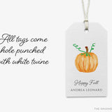 Personalized Pumpkin Gift Tags