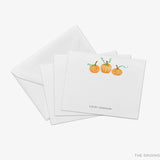 Personalized Pumpkin Trio Flat Notes