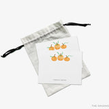 Personalized Pumpkin Trio Flat Notes