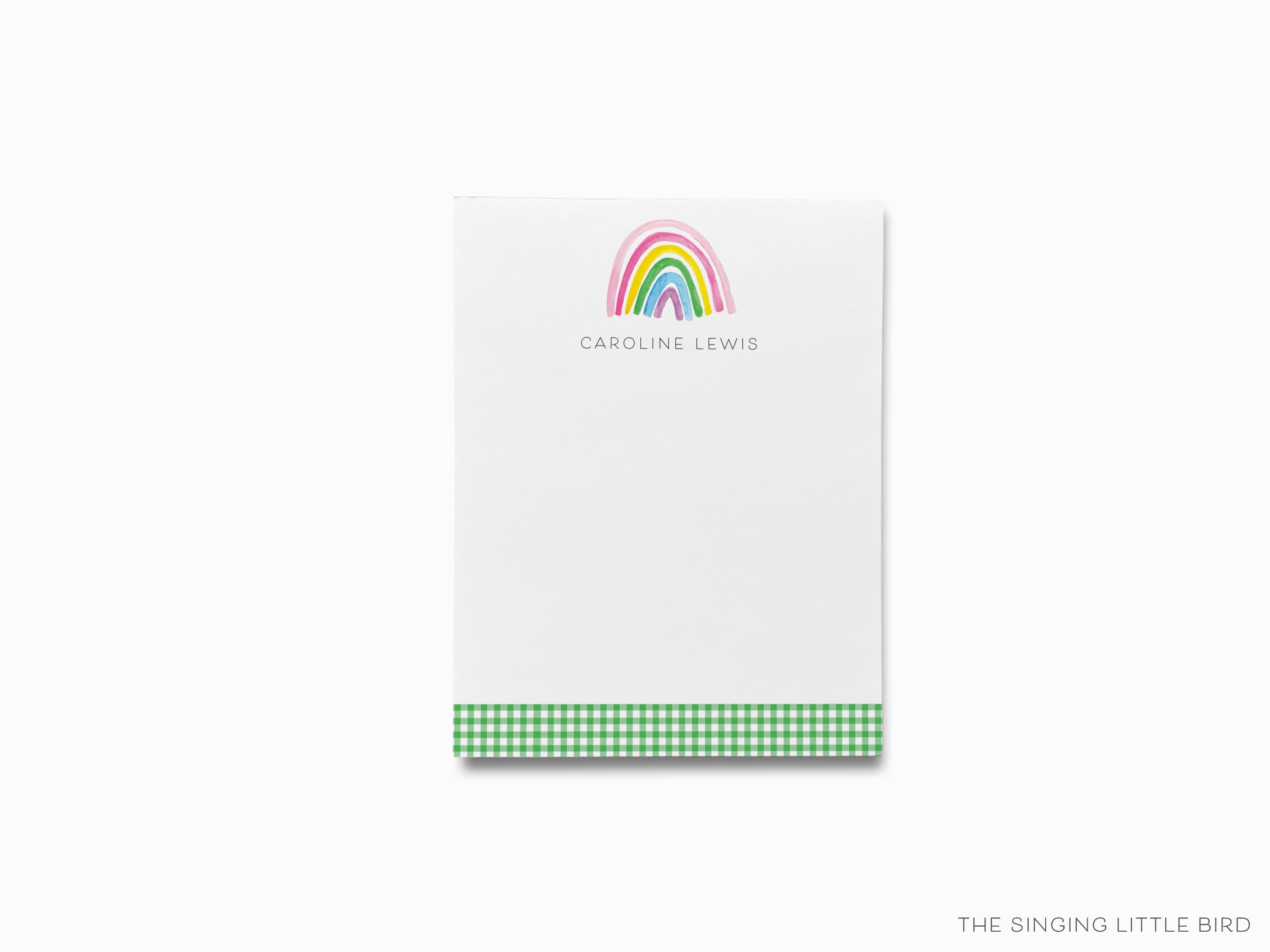 Rainbow and Unicorn Notepad