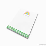 Rainbow and Unicorn Notepad