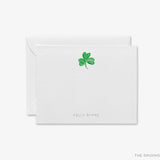 Personalized Shamrock Flat Notes