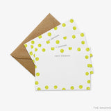 Personalized Tennis Ball Flat Notes