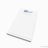 Personalized Vintage Airplane Notepad