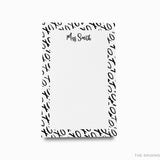 XOXO Black and White Notepad