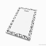 XOXO Black and White Notepad
