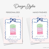 Personalized You're A Real Treat Macaron Mini Valentine