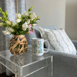 Chinoiserie Initial Mug