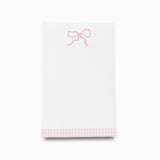 Pink Bow Notepad