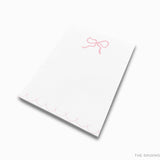 Pink Bow Notepad