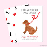 Puppy Dog Valentine's Day Cards