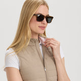Quilted Knit Vest