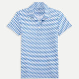 Wave Print Polo