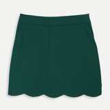 Scallop Hem Skort