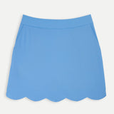 Scallop Hem Skort