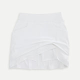 Knit Pleat Back Skort