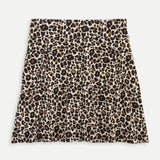 Leopard Print Ace Skort