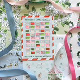 Reindeer Mail Holiday Card