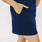 Country Club Skort 17" - Solid Navy