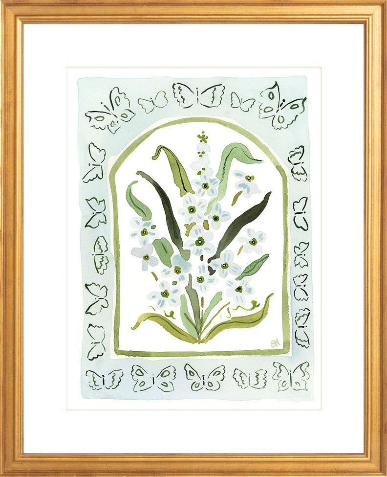 The "Botanical Rainbow Mint" Fine Art Print