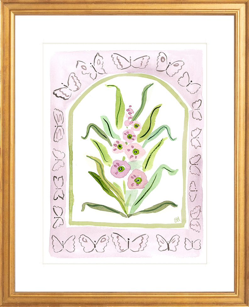 The "Botanical Rainbow Lilac" Fine Art Print