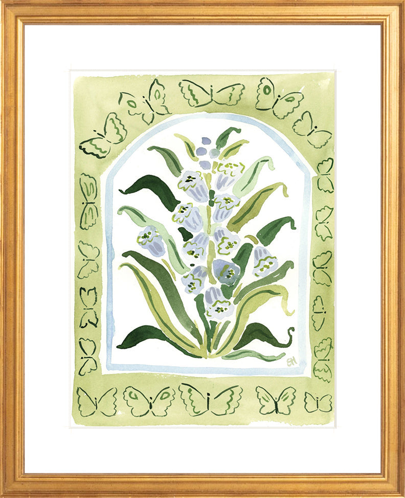 The "Botanical Rainbow Green" Fine Art Print