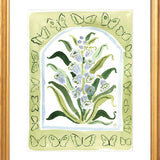 The "Botanical Rainbow Green" Fine Art Print