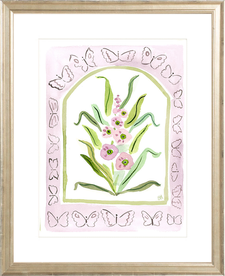 The "Botanical Rainbow Lilac" Fine Art Print