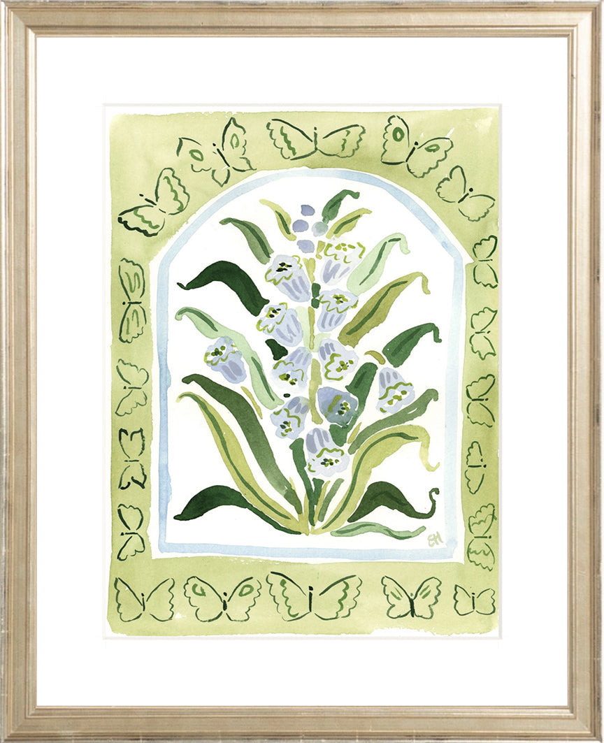 The "Botanical Rainbow Green" Fine Art Print