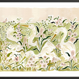 The "Heron Pinks" Fine Art Print