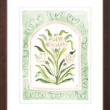 The "Botanical Rainbow Seafoam" Fine Art Print